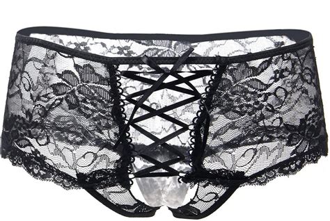 plus size crotchless knickers